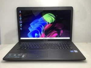ASUS X751na,INTEL N3550,12GB RAM,480GB SSD, 17.3inch,WINDOWS 11 PRO 23H2 - Picture 1 of 17