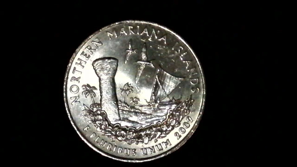 2009- P- Washington Quarter  GEM-BU ~ Northern Mariana Islands - Image 1 of 2