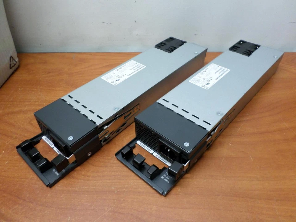 Cisco PWR-C1-1100WAC 1100W AC Power Supply for 3850 C9300 Series Switches (x2) - Image 1 of 4