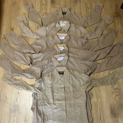 Lote De 6 Camisas Uniformes De Oficial De Seguridad Correccional De Policía De Colección - Años 60/70 Foto 1 de 4