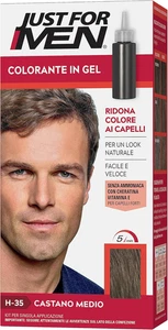 Colorante in Gel, Tinta Semipermanente per Capelli Uomo, Senza Ammoniaca, Con Ch - Foto 1 di 12