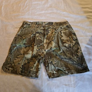 Vintage Mossy Oak tarnfarbene Jagdshorts für Herren Größe 42 hergestellt in den USA 100 % Baumwolle Outdoor " - Bild 1 von 13