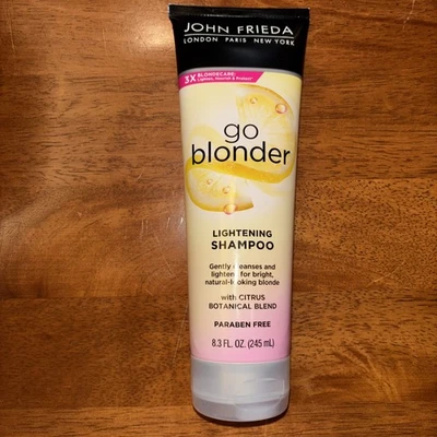 John Frieda Sheer Blonde Go Blonder Lightening Shampoo 8.3 oz - Image 1 of 2