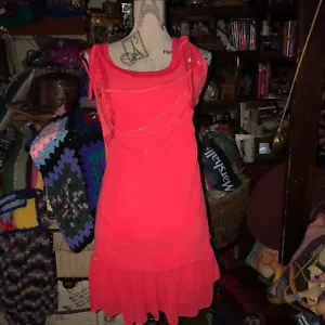 FORLA PARIS Tasty Tangerine Dress Size S - Picture 1 of 7