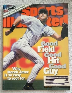 Sports Illustrated 21 de junio de 1999, cubierta Derek Jeter/New York Yankees  - Imagen 1 de 2