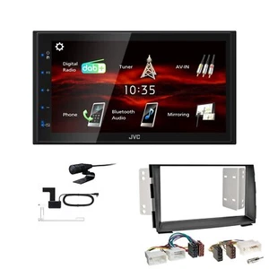 JVC KW-M180DBT 2DIN DAB+ Autoradio für KIA Venga ab 2009 schwarz - Bild 1 von 5