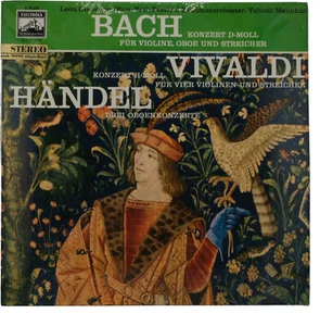 Bach Vivaldi Händel Stereo 2009 Electrola Yehudi Menuhin - Picture 1 of 2