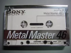 SONY METAL MASTER Cassette Tape 46min Metal Position Neu ungeöffnet aus Japan - Bild 1 von 6