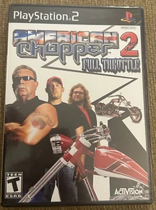 American Chopper 2 Full Throttle (PlayStation 2 PS2) Video Game - Factory Sealed - Picture 1 of 4