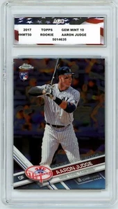 2017 Topps Chrome Aaron Judge #HMT50 Rookie AGC 10 Gem Mint New York Yankees - Bild 1 von 2
