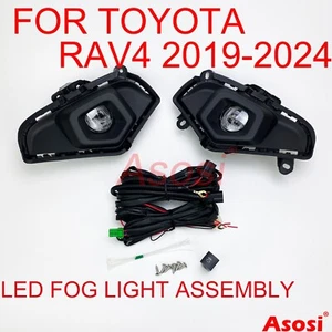 Bumper Fog Light Assembly For Toyota RAV4 2020 2021 2022 2023 2024 Left + Right - Picture 1 of 17