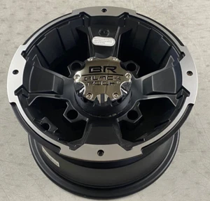 BLACK ROCK WHEEL 12x7 (LUG 4x156) (OFFSET4+3) 110B274643 - Picture 1 of 3