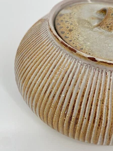 * STUDIO POTTERY LIDDED JAR GUTT ERIKSEN DANISH JAPANESE DESIGN - Picture 1 of 16