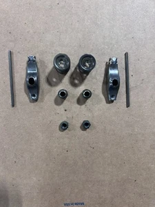 Stihl Genuine FS91R Rocker Arm, Valve Spring, Pushrod - Used OEM 4180 025 1600 - Picture 1 of 6