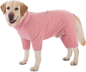 BT Bear: Dog Winter Apparel Extra Warm Fleece Pullover, Cozy Jumpsuit Size Large - Picture 1 of 4
