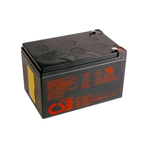 CSB GP12120 Batteria ermetica al piombo 12V 12Ah faston 6,3 mm - Foto 1 di 1