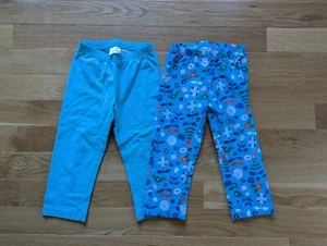 Lot of 2 pairs Hanna Andersson Capri Leggings Size 130 - Picture 1 of 4