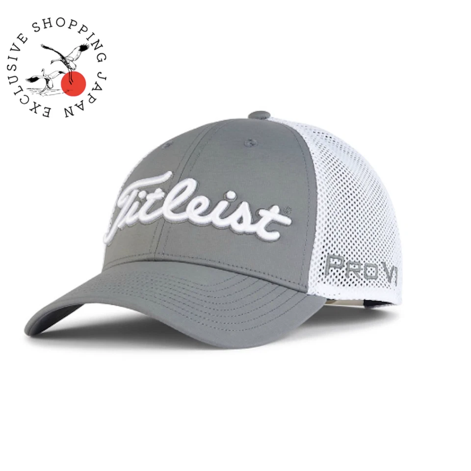 Titleist Golf Tour Performance Mesh Cap Hat HJ2CPM Adjustable WH/Royal/RD JP