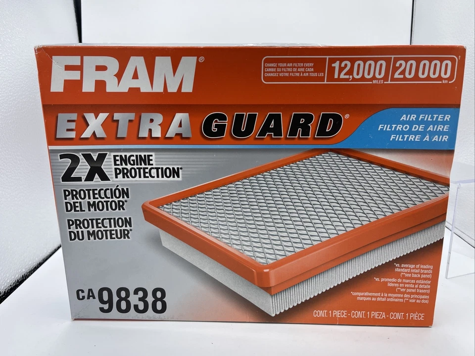Fram 空气过滤器-Extra 2X 发动机保护 CA9838 — 第 1/2 张图片