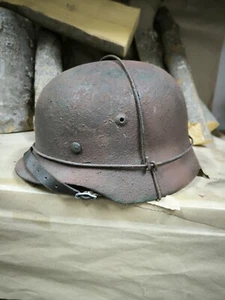 Casco original alemán Segunda Guerra Mundial M35. Talla 64 Envío Gratis  - Imagen 1 de 23