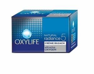 Dabur OxyLife Natural Radiance 5 Creme Bleach Oxygen Power Skin Radiance Serum - Picture 1 of 7