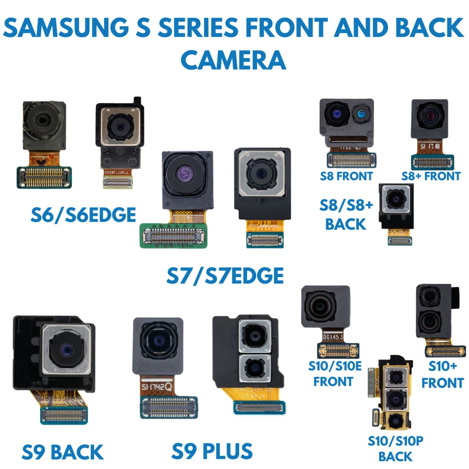 Samsung Galaxy S6/S7/S7E/S8/S9/S10 ✅Back Camera ✅Front Camera ✅Best Price ✅USA - Image 1 of 1