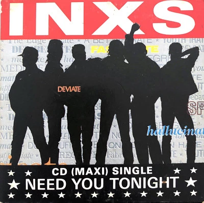 INXS ‎Maxi CD Need You Tonight - Germany (VG/EX+) - Photo 1/3