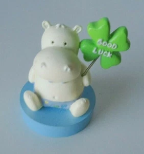 GOOD LUCK HIPPO 5cm Figurine - Bild 1 von 6