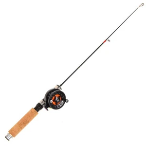 Kit combinado de caña de pescar telescópica con mosca y carrete carrete de pesca 4B y caña de fibra de vidrio - Imagen 1 de 18
