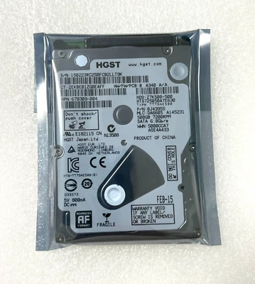 NEW HGST | Hitachi HTS725050A7E630 500GB7200RPM 2.5 inch Notebook HDD Hard Drive - Image 1 of 4