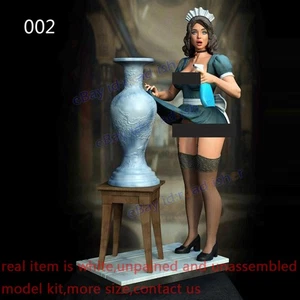Maid Woman 1/8 Model Kit Unpainted Unassembled 22cmH 002 NSFW 3D Printing GK - Picture 1 of 2