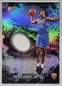 2025-26 Topps Basketball Thomas Sorber Rise to the Occasion Relic - Thunder RC - Picture 1 of 2