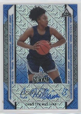 2021-22 Leaf Metal Blue Mojo /20 Christyn Williams #BA-CW1 Auto - Image 1 of 2