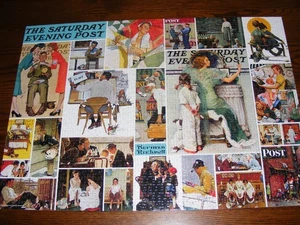Mega The Saturday Evening Post Norman Rockwell Puzzle, 1000 Teile, vollständig - Bild 1 von 4