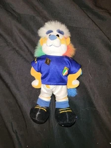 Juguete de peluche TRUDI mascota león campeón de la Copa Mundial de Fútbol Nacional Italia 2006 - Imagen 1 de 8