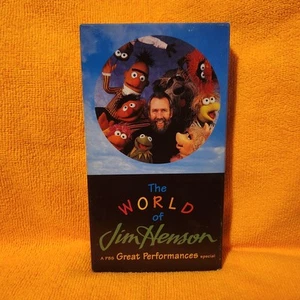 The World of Jim Henson A PBS Great Performances Special (VHS, 1994) Rare HTF - Imagen 1 de 3
