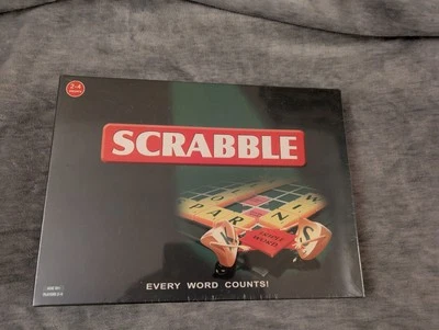 New & Sealed Scrabble Original Brand Crossword Board Mattel Game Players 2-4 - Image 1 of 4
