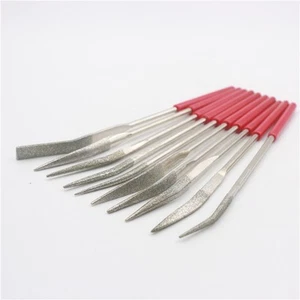 High Strength Diamond File Set for Hard Materials like Cemented Carbide - Picture 1 of 11