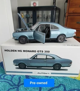 1:18 Holden HG Monaro GTS (350ci) - Electra Blue Metallic 👌 - Picture 1 of 6