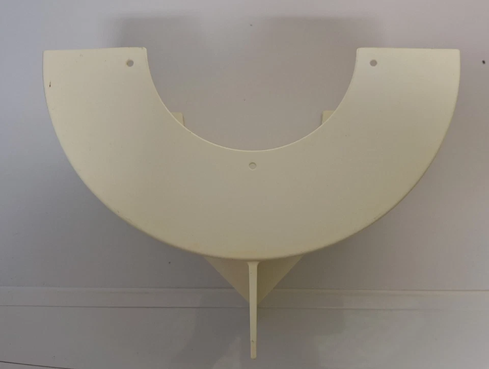 Tupperware Deckelsammler halb Rund weiß - Bild 1 von 1