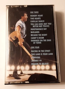 1986 Bruce Springsteen & The E Street Band Live 1975-85 Cassette Tape Side 3-4 - Picture 1 of 2