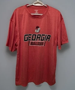 Pro Edge Georgia Bulldogs College - NCAA "NEU" Team Logo rotes Shirt - neu mit Etikett Größe XL - Bild 1 von 8