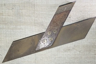 VINTAGE CARPENTERS MITRE SQUARE - MARPLES JOINER CABINET MAKER WOODWORKER  - Image 1 of 4