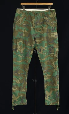 Polo Ralph Lauren Ripstop Camo Cargo Pants 34 x 32 Surplus Chino Slim Fit - Image 1 of 4