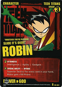 Robin (grade 3) - Unlimited - Titans Go! - Teen Titans TCG