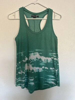 Women’s Small Green Volcom Dyed Tank top  - Image 1 of 4
