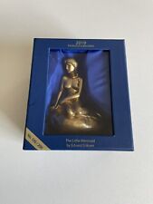 Little Mermaid Edvard Eriksen Gold Color Statue Royal Collection Design Denmark
