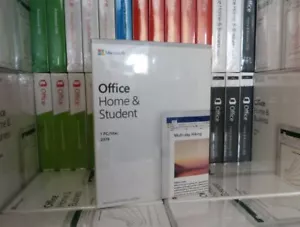 Microsoft Office 2019 Home Student PC or MAC Word Excel Powerpoint Windows 10 11 - Picture 1 of 3