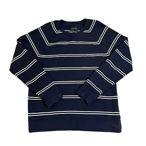 Club Monaco Striped Crewneck Sweatshirt Size L - Picture 1 of 5