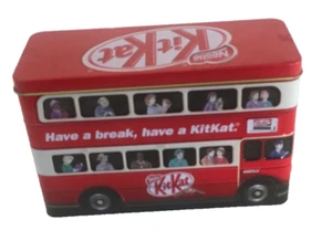 Bausatz Kat Nestle Dose - roter Doppeldeckerbus 326g - 2017 - leer - Bild 1 von 4